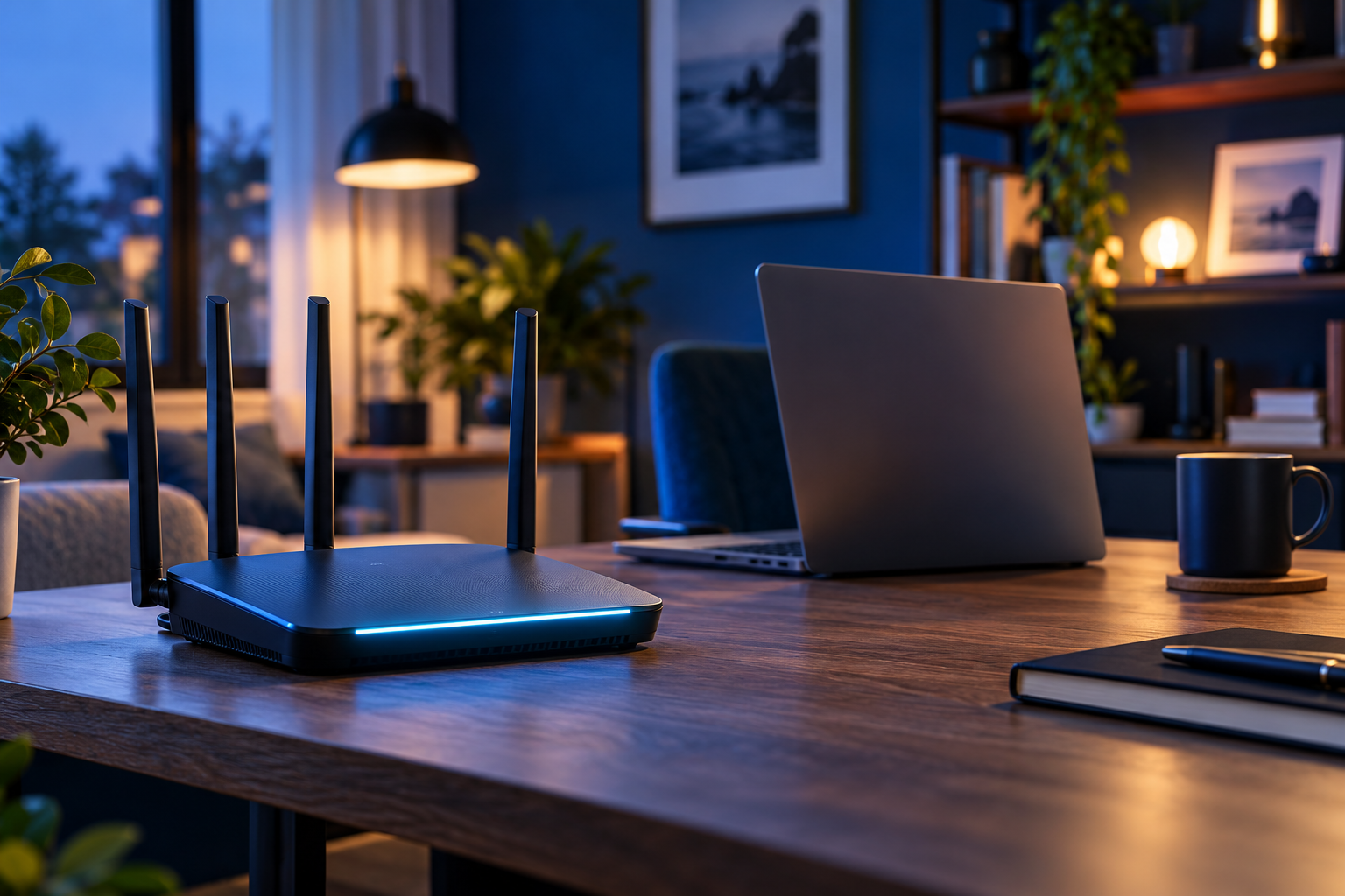 Équipement Wi-Fi et réseau
